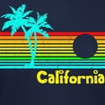 thumbnail image 3 of CafePress - Retro Vintage California T Shirt - Women's Traditional Fit Dark T-Shirt, 3 of 4