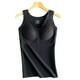thumbnail image 1 of Chaleco de ropa interior térmica para mujer Camisola sin mangas cálida Chaleco de encaje equipado con sujetador para mujer - Negro, 1 of 5