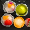 thumbnail image 4 of yingyy Boule de Glace Moules avec Couvercle Congélateur Boisson Ronde Grand Cube Faisant Moules Lavable Potable Réutilisable Gelée Été Maker 1PC 1Set, 4 of 6