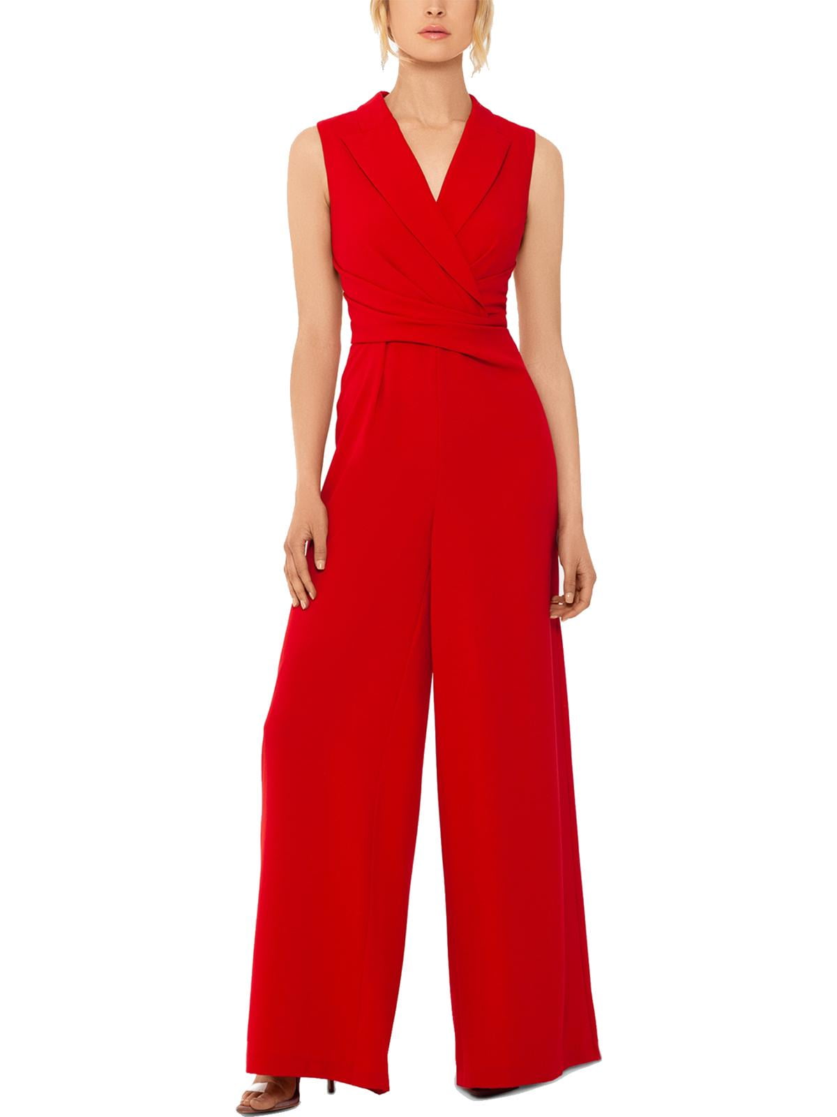 red dressy rompers and jumpsuits