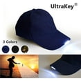 thumbnail image 2 of YooGuoGuo Hands Free LED Baseball Cap Hat for Outdoor Jogging Hip Hop Party Holiday, 2 of 6