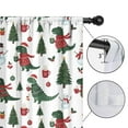 thumbnail image 4 of Blackout Kids Curtains,White Cartoon Christmas Dinosaurs Sweaters Pattern Childrens Insulated Curtains Set Of 2,Bedroom Essentials,Toddler Room Decor 42"x54", 4 of 5