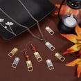 thumbnail image 5 of 12Pcs 2 Colors 201 Stainless Steel Pendants Rectangle with Sun Mixed Color 27.5x10.5x1.5mm Hole: 1.8mm 6pcs/color, 5 of 6