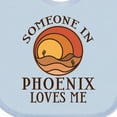 thumbnail image 4 of Inktastic Someone in Phoenix Loves Me Boys or Girls Baby Bib, 4 of 4