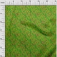 thumbnail image 2 of oneOone Georgette Viscose Green Fabric Batik Quilting Supplies Print Sewing Fabric By The Yard 42 Inch Wide, 2 of 4