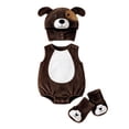thumbnail image 4 of LIIPEE Boys Girls Cute Dog Costume Baby Halloween Party Dress Up Clothes 3 Piece Set 0-12 Months, 4 of 9