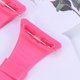 thumbnail image 5 of Correa de reloj de plástico de moda, correa de repuesto, correa de pulsera de liberación rápida, compatible con POLAR FT4 / FT7 (rosa), 5 of 5