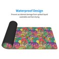 thumbnail image 5 of Vsdgher Colorful Dinosaur for Mouse Pad with Stitched Edges,Desk mat for Laptop,Computer & PC, Wristing Pad for Gamer,Office & Home,12 x 31.5 in, 5 of 8