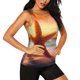 thumbnail image 2 of Fotbe Starfish Sunset Sea Beach Blusas Sin Mangas para Mujer – Estilo Casual, Corte Suelto, Slim-Fit, Cuello Redondo Deportivo, Tops de Verano para Gimnasio y Yoga-Small, 2 of 7