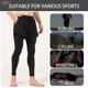 thumbnail image 2 of TFixol Pantalones deportivos 2 en 1 para hombre, elásticos, ajustados, absorben la humedad, transpirables, para correr, baloncesto, 2 of 8