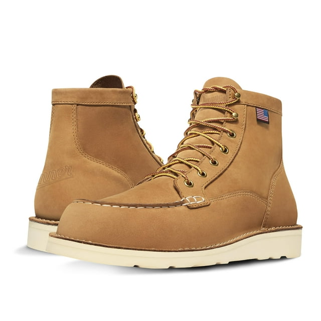 Botas de trabajo Danner Bull Run Moc Toe de piel engrasada para hombre