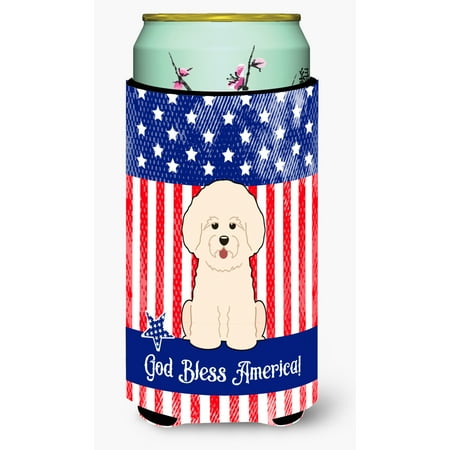 

Carolines Treasures BB3070TBC Patriotic USA Bichon Frise Tall Boy Beverage Insulator Hugger Tall Boy multicolor