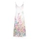 thumbnail image 4 of Vestido de Verano para las Mujeres Sexy Impreso Camis sin Mangas Cuello en V, Poliéster Casual Spandex para el Uso Diario Y de Primavera, 4 of 5