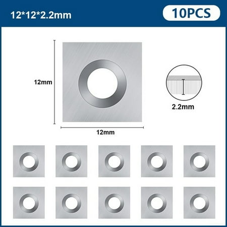 

JSSH CNC Cemented Carbide Milling Cutter 3 Flute Wood Planer Bit Router Bit for Wood