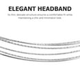 thumbnail image 3 of COMPUKAS 1Set Multi Layers Headband Cute Headbands For Women Minimalist Style Fashion, 3 of 8
