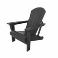 thumbnail image 2 of Paradise Outdoor Folding Poly Adirondack Chair, 2 of 13