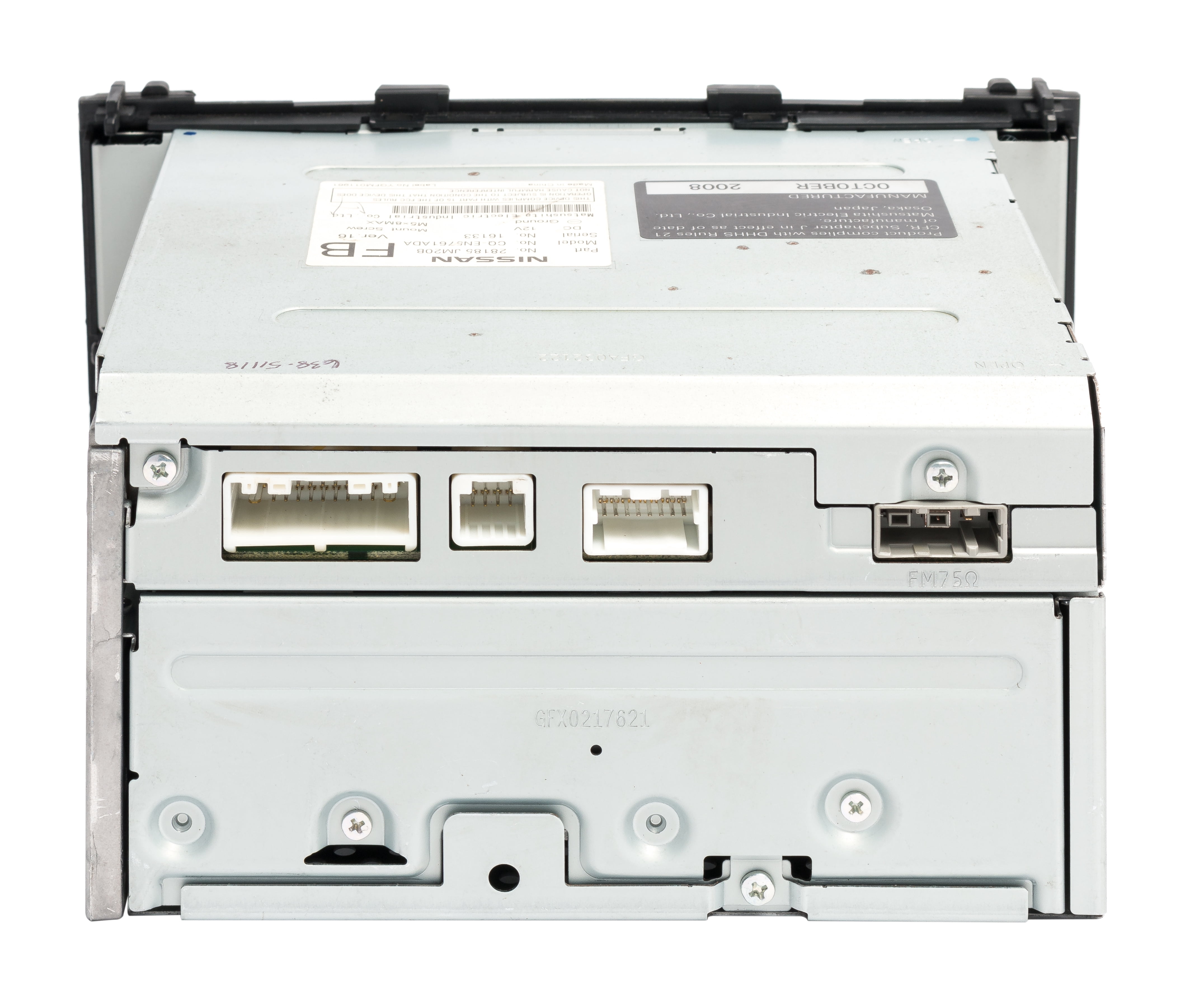 Restored 2009 Nissan Rogue AM FM Radio Receiver Aux 6 Disc CD MP3 Player 28185JM20B (Refurbished)