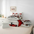 thumbnail image 6 of Castle Fairy 7-Piece Full Bedding Set: Cartoon Gnome Merry Christmas Festival Xmas Ultra Soft Decor, 6 of 8