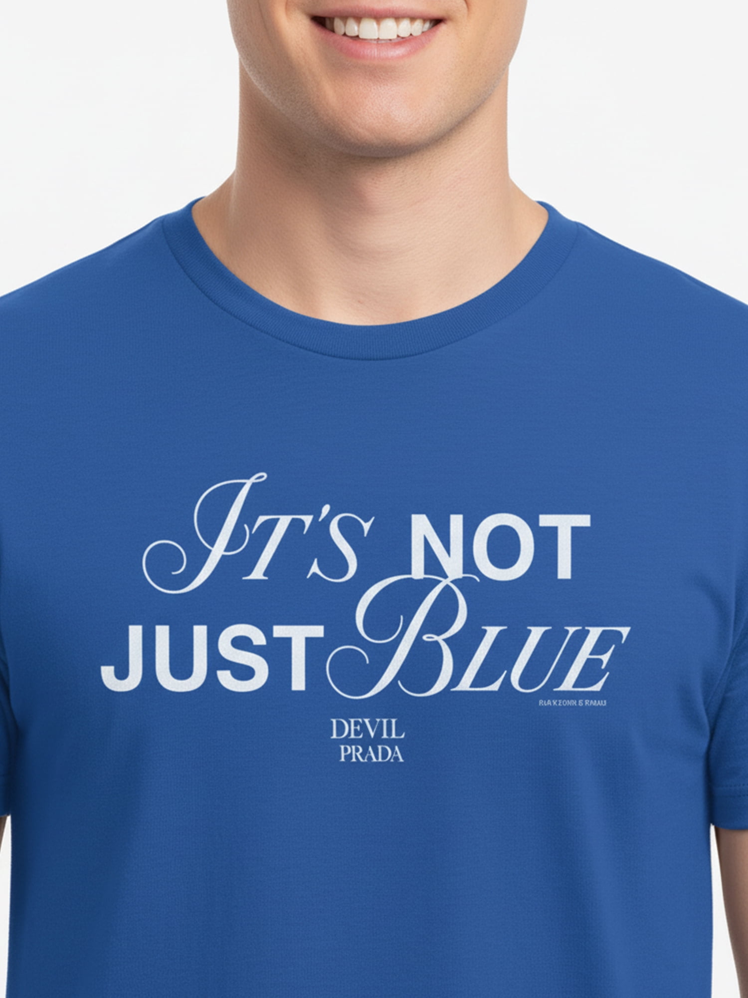 The Devil Wears Prada Men's It's Not Just Blue Graphic Tee, Sizes S-3XL