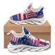 thumbnail image 1 of Zapatos vulcanizados unisex con estampado de bandera de Estados Unidos para enfermeras, otoño e invierno, con amortiguación, antideslizantes, para caminar, 1 of 6