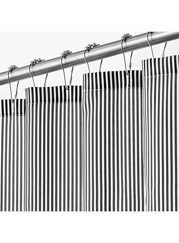 Black Shower Curtains in Shower Curtains