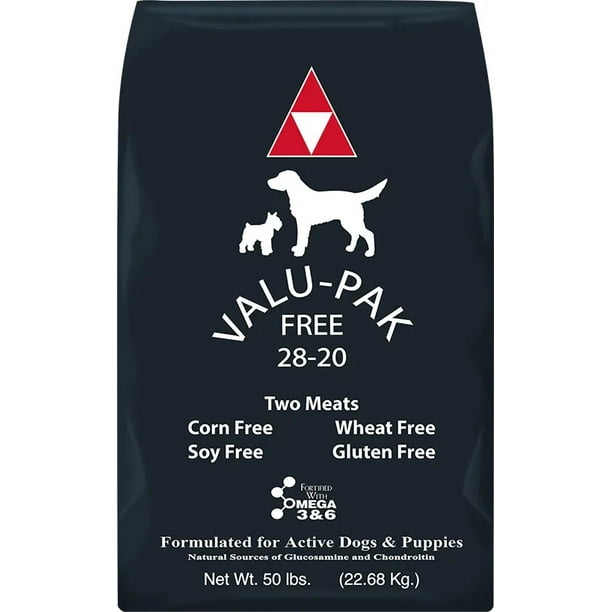 ValuPak Free 2820 Dog Food Black Bag 50 lb