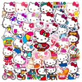 thumbnail image 1 of 50 Unids/set Sanrio Pegatinas De Dibujos Animados Lindo Impermeable Decoración Pegatina Canela Perro Kuromi Melody Cuaderno Papelería, 1 of 4