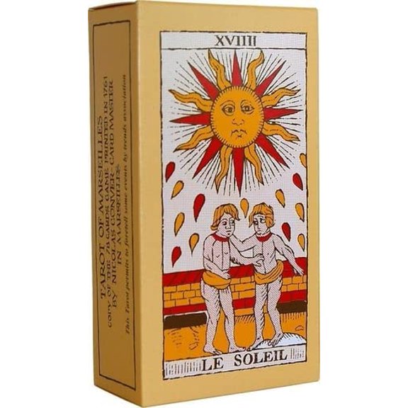 Cartamundi - Tarot De Marseille - Réédition Du Jeu De Nicolas Convert - 78 Cartes