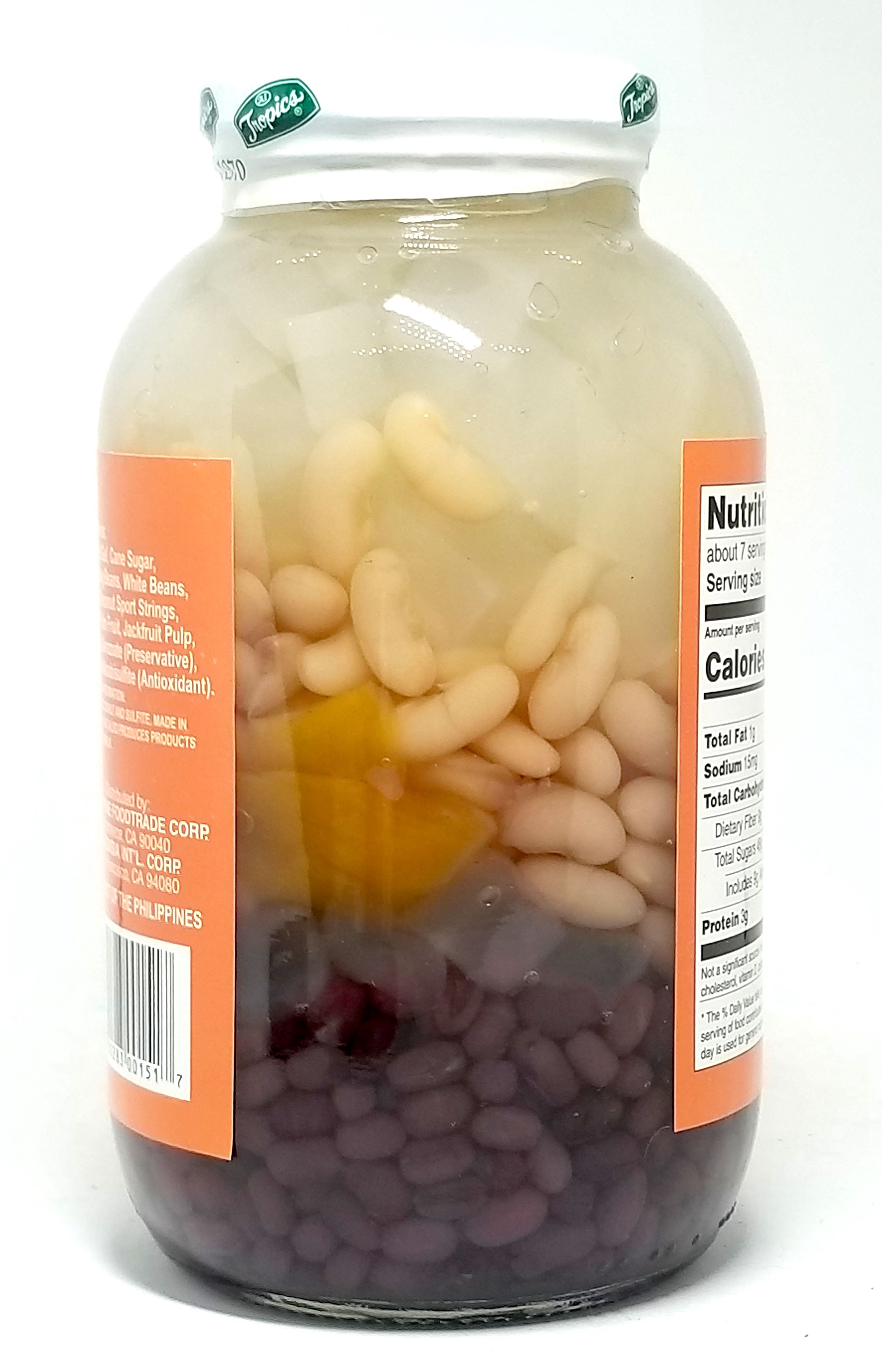 Tropics Halo-Halo Fruit Mixture in Syrup 32 oz. (900 g)