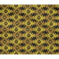 thumbnail image 4 of oneOone Tissu Flex Coton Imprimé Géométrique Ikat BTY 40 Pouces de Large, 4 of 4