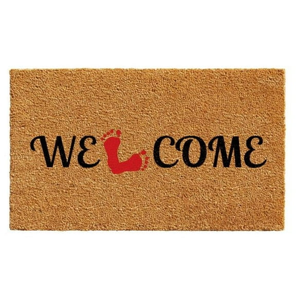 Calloway Mills Welcome Feet Outdoor Doormat