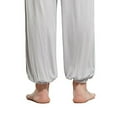 thumbnail image 7 of Dagugfen Mens Pajamas Pants Elastic Waist Loose Solid Color Comfy Thin Soft Pants Loungewear for Morning Exercise, 7 of 7