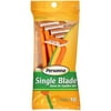 Personna Single Blade Disposable Razor For Sensitive Skin 3 Packs x 10 Ea