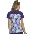 thumbnail image 2 of Tooniforms V-Neck Women Medical Scrub Top TF645, 2 of 6