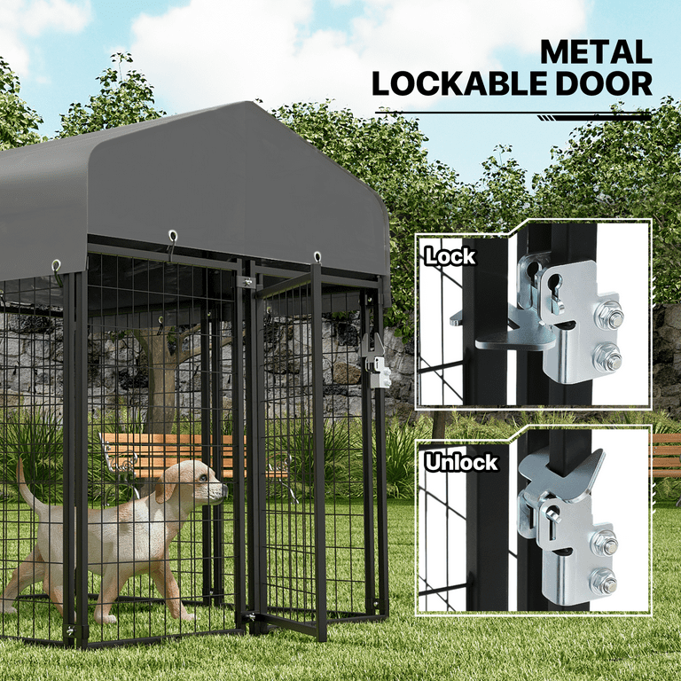 Yard enclosure hot sale for dogs