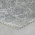 thumbnail image 6 of Rug Branch Modern Abstract Web Blue Beige Indoor Area Rug - 8x10, 6 of 8