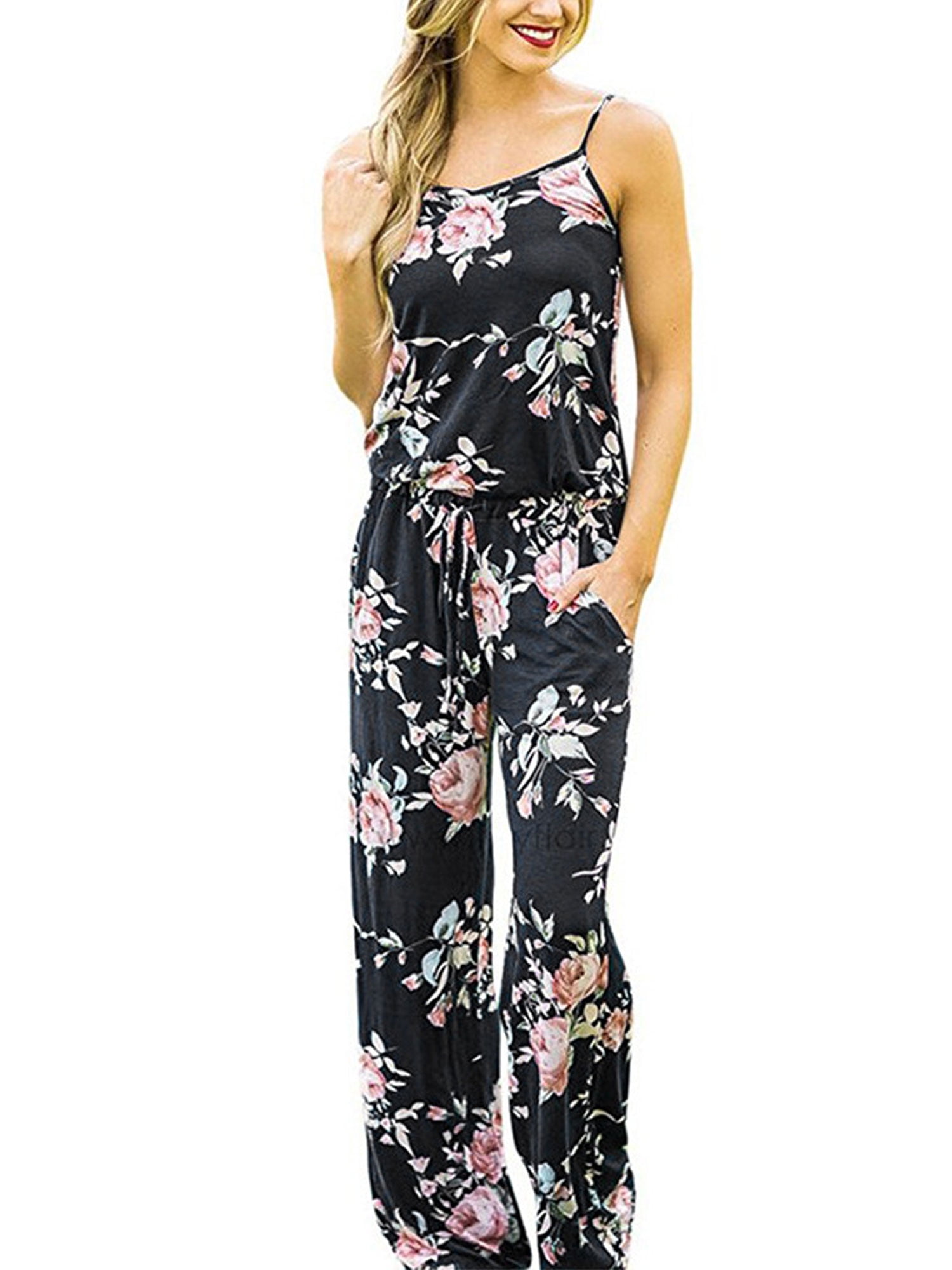 spaghetti strap romper pants