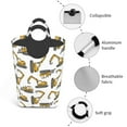 thumbnail image 4 of KLL Funny Excavator Laundry Hamper,Large Canvas Fabric Lightweight Storage Basket Toy Organizer Dirty Clothes Collapsible Waterproof, 4 of 6