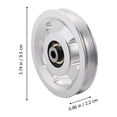 thumbnail image 3 of ELAYARD Gym Replacement Parts Aluminum Alloy Pulley Wheel Easy Install and Safe Design, 3 of 8