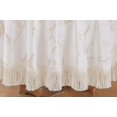 thumbnail image 4 of WARM HOME DESIGNS 70 inch White Round Printed Foil Velvet Lace Tablecloth. ITC White 70 Round, 4 of 4