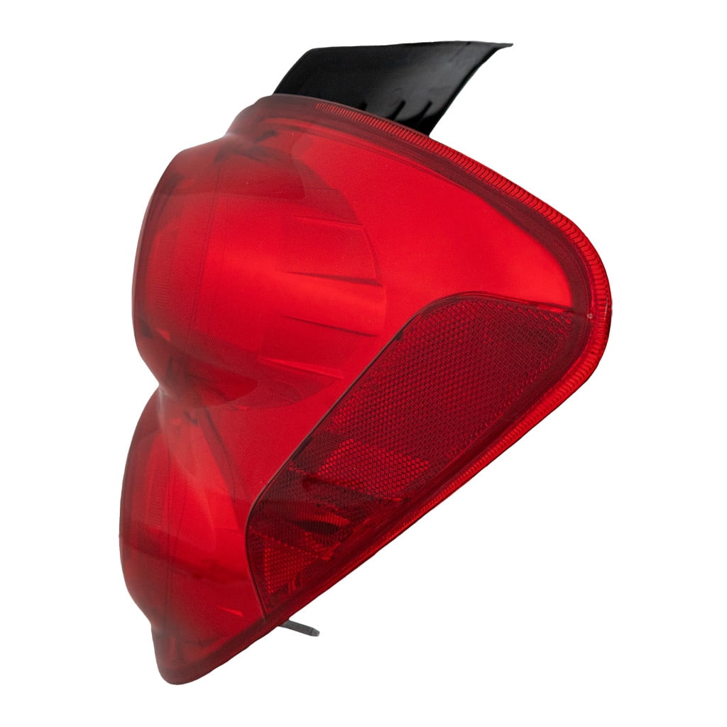 For Chevy Equinox 2010 11 12 13 14 2015 Tail Light Assembly Passenger Side | CAPA Certified | Chrome Housing | Red/Clear Lens | Replacement For GM2801242 | 22759317