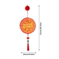 thumbnail image 2 of asddcavvf Led Light Pendant 2025 Year Spring Festival Atmosphere Window Scene Decoration Layout Hanging Decorations Mom Plaque Glass, 2 of 3