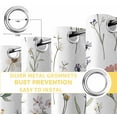 thumbnail image 6 of Botanical Blossom Floral Blackout Curtains for Bedroom/Living Room, Thermal Insulated Kitchen Curtains, Spring Rustic Flowers Grommet Darkening Window Treatment Drapes 52"x72"x2, 6 of 8