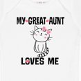 thumbnail image 4 of Inktastic My Great Aunt Loves Me Kitty Cat Girls Baby Bodysuit, 4 of 5