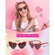 thumbnail image 2 of Gafas de Sol PLULON Rojas Vintage en Forma de Corazón para Mujer x12, 2 of 6