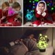 thumbnail image 4 of Luz nocturna 3D para niños con control remoto - 16 colores (An. 155 x Al. 180 mm) - Diseño de panda - Cambio de color automático con interruptor táctil - Regalo de Navidad o cumpleaños para niños, 4 of 5
