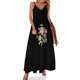 thumbnail image 1 of Vestido sin mangas con fondo floral, vestido de verano, ropa de mujer, 1 of 7