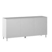 Twin Star Home 60 Sideboard with Chevron Pattern Routing
