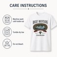 thumbnail image 6 of Rocky Mountains Colorado Graphic T-Shirt, Unisex Outdoor Mountain Tee, 6 of 9