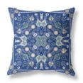 thumbnail image 3 of HomeRoots 482042 5 x 26 x 26 in. Midnight White Blown Seam Floral Indoor & Outdoor Throw Pillow, 3 of 5